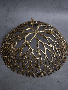 Exclusivo Recipiente Decorativo de Latón con Diseño de Raíces, Centro de Mesa Ovalado Grande para Frutas, Decoración del Hogar - Product Image 4