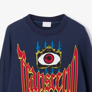 SIGH-Sudadera de manga larga con logo personalizado para hombre, jersey de cuello redondo, color blanco - Product Image 5