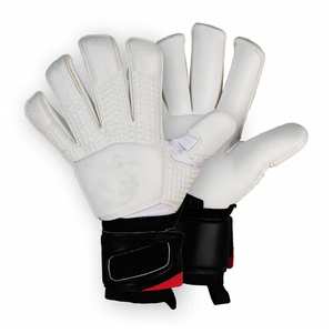 Guantes de portero de fútbol personalizables Durable Super Grip PU con alta resistencia al desgaste Flexibilidad Cubierta protectora de látex para los dedos - Product Image 3