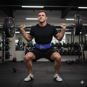REXFIT SPORTS Professional lifting <b>belt</b> fast release system durable design <b>for</b> <b>back</b> <b>support</b> during gym and strength training - Product Image 2