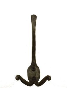 Último negro recubierto de metal gancho de pared de hierro montado en la pared paños colgantes al por mayor precio barato - Product Image 6