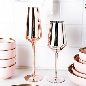 Best Quality Hand-made Modern Luxury Gold Unbreakable Stainless Steel Red Wine for <b>Goblets</b> Flute Dishwasher Safe Wholesale - Product Image 1