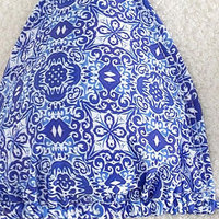 Caliente moda personalizada mujeres 2 piezas traje de baño con letras impresión contraste color aventura nadar verano traje de baño Bikini conjunto