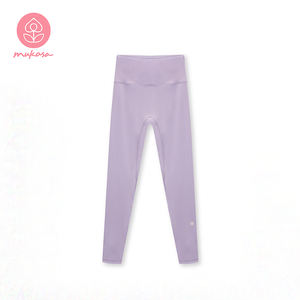 Mukasa กางเกงโยคะระดับพรีเมี่ยมแบบ80% ผ้าไนลอน20% ผ้าสแปนเด็กซ์แห้งเร็วผ้าลาเวนเดอร์ - Product Image 5