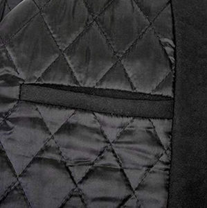 Chaqueta Universitaria de Lana Melton Estilo Personalizado para Hombre con Mangas de Cuero Diseño de Parches Chaqueta de Béisbol Universitaria al por Mayor para Hombre - Product Image 3