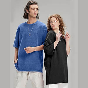 Chemise pour homme 100% coton surdimensionné anti-rides écologique décontractée vintage lavée à l'acide avec logo personnalisé 6XL - Product Image 2