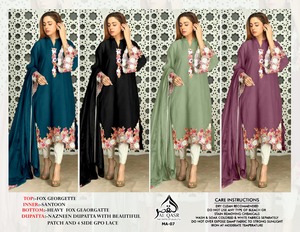 Conjunto abaya de poliéster transpirable con estampado de Dubái XXL modesto al por mayor para mujer, vestidos de verano hechos a mano para adultos musulmanes - Product Image 6