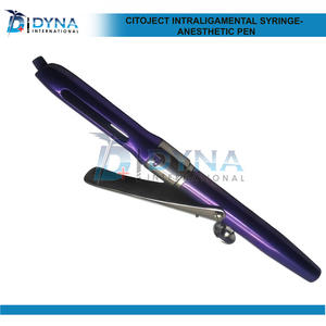 Jeringa Intralesional CITOJECT, Pluma Anestésica Manual de Acero Inoxidable, Instrumento Dental Reutilizable - Product Image 5