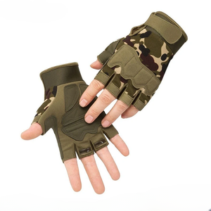 Gants tactiques de sécurité pour l'extérieur, été 2024, pour la moto, la randonnée, le tir, la chasse, le camping, design à doigts complets, vente en gros - Product Image 3