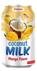 Bebida Vegana Leche de Coco Sabor Original Lata de Aluminio 330ml DATAFA Hecho en Vietnam Etiqueta Privada Personalizada ODM OEM Muestra Gratuita - Product Image 5