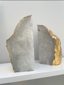 Belle corne de matériau organique Souvenir Style Animal Serre-livres Paire Home Decor Bookstands - Product Image 6