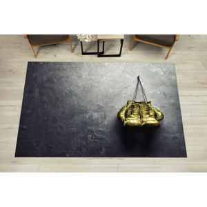 Tapis de boxe doré, Tapis de loft, Tapis de boxe, Tapis motivant, Tapis en velours - Product Image 3