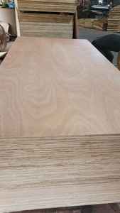 Décorations de meubles d'extérieur industrielles modernes commerciales 28mm Okume Bintangor feuille de contreplaqué de visage de pin E1 émission de formaldéhyde - Product Image 6