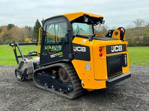 Nouvelle chargeuse compacte sur chenilles JCB 150T Eco, chargeuse sur chenilles diesel, économie d'énergie, broyeur forestier FAE pour le défrichement des terres - Product Image 5