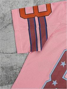 Camiseta de fútbol americano personalizable y camisetas de rugby unisex Diseño de malla transpirable Ropa de fútbol americano directa de fábrica - Product Image 4