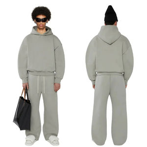 Conjunto Deportivo con Capucha para Hombre, Estilo Holgado y Transpirable, de Fabricante OEM, Ligero, para Invierno, Precio Razonable, Superventas - Product Image 3