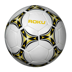 Ballon de football personnalisable de haute qualité en PU et cuir pour la formation des adultes avec logo imprimé OEM ODM - Product Image 3