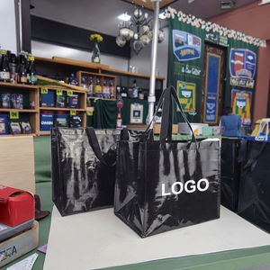 ถุงช้อปปิ้งผ้า PP ทอ พร้อมหูหิ้วแบบอื่นๆ  ลวดลายและบรรจุภัณฑ์ตามสั่ง  หูหิ้วแบบไม่ทอ/สายรัด PP  ขนาดตามสั่ง - Product Image 1