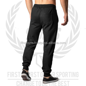 Pantalons de survêtement légers pour hommes, choix en molleton, coupe-vent, broderie, motif de pantalon croisé, coupe ample, pantalon décontracté, disponible en 8XL - Product Image 6