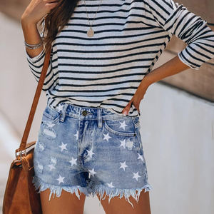 Shorts pour femmes avec logo à la taille, haute qualité, OEM personnalisé, professionnel, forte demande, approvisionnement en usine, vente en gros, meilleure vente - Product Image 1