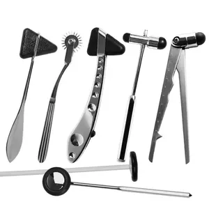 Medical Taylor Wartenburg Pinwheel Babinski Queen Square Ergonomic Neurological Tendon Percussor Massager Reflex Hammer