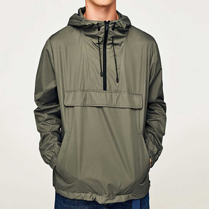 Chaqueta cortavientos de nailon ligera para hombre de diseño personalizado de gran oferta para hombre - Product Image 2