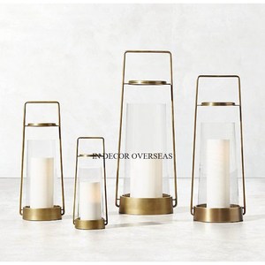 Attractive Look High Grade Gold Plated Prime Quality Metal Made Home And Hotel Table <b>Decorative</b> <b>Lanterns</b> From Indian Supplier - Product Image 6