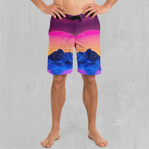 Servicios OEM, Precio Razonable, Pantalones Cortos Sublimados Transpirables de Secado Rápido, Diseño Personalizado Informal 100% Poliéster para Hombre, Último Estilo - Product Image 3