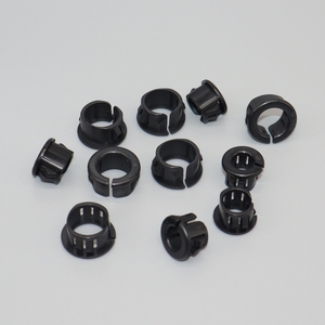 19mm naylon Push-In yuvarlak plastik delik tak kuşgözü Grommet stres giderici burç enjeksiyon kalıplama ve kesme hizmetleri - Product Image 6