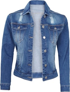 Chaquetas Vaqueras Clásicas Holgadas para Mujer, Ecológicas, Elegantes, Ropa de Abrigo de Moda para Otoño e Invierno, Personalizables, Casuales, Modernas, al por Mayor - Product Image 4