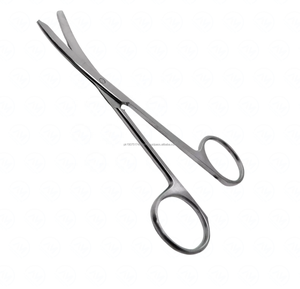 กรรไกรเย็บแผลสแตนเลสแบบใช้มือคุณภาพพรีเมียม เครื่องมือผ่าตัดสำหรับการถอดไหมเย็บแผลอย่างปลอดภัย ได้รับการรับรองมาตรฐาน CE ISO รับผลิตแบบ OEM และติดฉลากสินค้าภายใต้แบรนด์ของลูกค้า 1 - Product Image 1