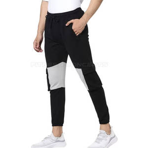 Taille personnalisée 100% coton hommes joggers légers vêtements d'entraînement décontractés pour une utilisation en extérieur fermeture élastique à la taille en vente - Product Image 4