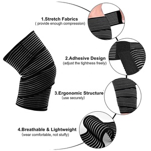 Nuevas correas de gimnasio de entrenamiento de levantamiento de pesas/muñequeras de barra de mano personalizadas pesadas/World Top Gym Fit All Size Body Building Muñequeras - Product Image 4