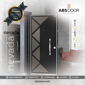 ABSDOOR Porte de sécurité en acier de style turc moderne de luxe, porte d'entrée en relief, appartements, hôtels, isolation thermique, intérieurs, Turquie - Product Image 5