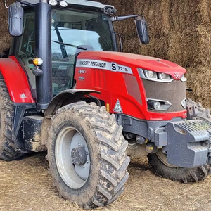 Vente en gros Tracteur compact d'occasion Massey Ferguson 1204 120HP 4WD Meilleurs tracteurs agricoles d'occasion Prix de vente - Product Image 3