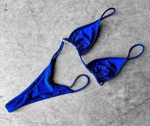 Conjunto de Bikini personalizado unisex de alta calidad de 2 piezas con decoración de cinturón bordado hecho de Spandex/nailon servicio OEM disponible - Product Image 4