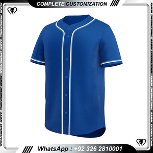 Camiseta de Béisbol Transpirable - Ropa Deportiva con Logotipo Personalizado, Tallas, Colores y Nombres de Equipos, Servicio OEM - Product Image 4