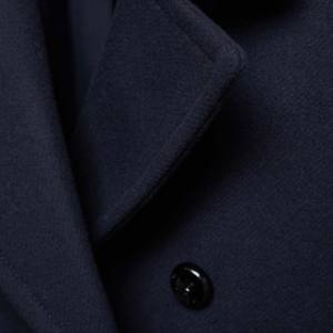 Manteau en laine à capuche pour femmes, style nouveau, respirant, col en peluche, manches longues, veste en tricot d'hiver avec logo - Product Image 3