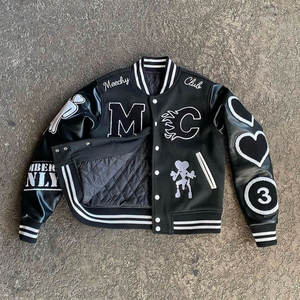 เสื้อแจ็คเก็ตวาร์ซิตี้สำหรับผู้ชาย ปักลายตามสั่ง คอตั้ง ฤดูหนาว สวมใส่สบาย อุ่น เป็นมิตรกับสิ่งแวดล้อม ระบายอากาศได้ดี สีและขนาดตามสั่ง - Product Image 6