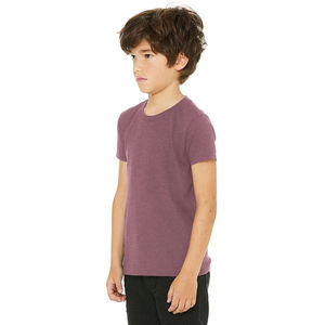 เสื้อยืด2024สำหรับเด็กเสื้อยืดผ้าเจอร์ซีย์ธรรมดาซักได้สำหรับฤดูร้อน - Product Image 2