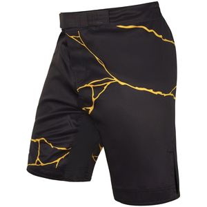 Short de boxe taille adulte grande taille pour hommes tendance Tissu doux et confortable à séchage rapide pour vêtements de MMA et d'arts martiaux - Product Image 6