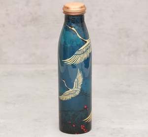 High Quality Traditional Copper <b>Bottle</b> with Modern Design Durable Copper <b>Bottle</b> for Daily Use At <b>Bulk</b> Price By Supplier - Product Image 2