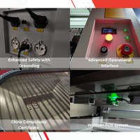 Wattsan 1290 LT 1200x900mm 80w 100w 130w Bois Co2 Laser Cutter Graveur Machine