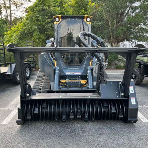 Envío Gratuito, Máquina Forestal John D 333P, Minicargadora de Orugas con Accesorio Triturador Forestal, Certificación CE y EPA - Product Image 1