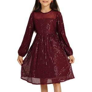 Vestido de Princesa para Niñas de 5 a 16 Años con Lentejuelas para Fiestas o Cumpleaños, Gran Venta - Product Image 6