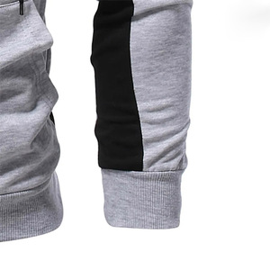 Sweat à capuche double fermeture éclair Personnalisé Poids lourd 100% Coton Sweat à capuche pour hommes French Terry Pullover Zipper Hoodie - Product Image 3