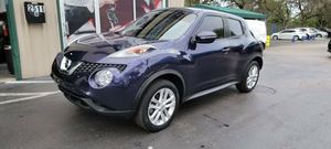 <span class=keywords><strong>2016</strong></span> <span class=keywords><strong>Nissan</strong></span> <span class=keywords><strong>Juke</strong></span> S AWD usato pronto per la spedizione con sedili in tessuto rosso motore Turbo interno scuro e pneumatici R18 - Product Image 2
