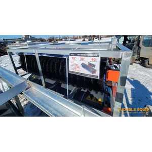 WIG SQ1550550 Balai d'angle à 72 degrés pour mini-chargeur, pour usage extérieur et patio - Product Image 1