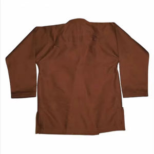 Kimono de Jiu Jitsu Blanco de Primera Calidad, Uniforme de BJJ Duradero y Cómodo con Parches Elegantes para Entrenamiento de Artes Marciales - Product Image 3