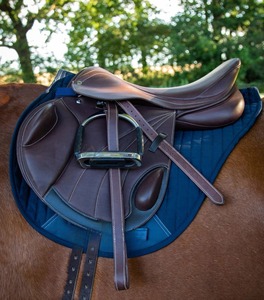Selle anglaise robuste, rembourrage matelassé, doublure en coton doux, équipement d'équitation, selles confortables, personnalisables - Product Image 5
